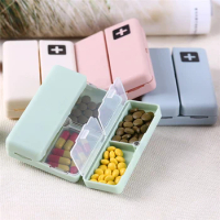 Weekly Pill Box 7 Days Foldable Travel Medicine Holder Pill Box Tablet Storage Case Portable Container Dispenser Organizer Tools
