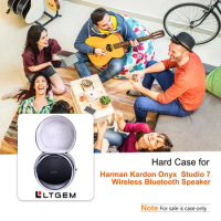 LTGEM Waterproof EVA Hard Case for Harman Kardon Onyx Studio 7 Wireless Bluetooth Speaker