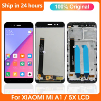 5.5" Original Screen For Xiaomi Mi A1 LCD Display Touch Screen Digitizer Assembly Replacement For Mi 5X MiA1 Mi5X MDG2, MDI2
