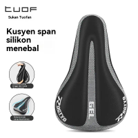 Kusyen Tempat Duduk Silikon Basikal Penutup Tebal untuk Gunung Diperbuat daripada Span dan Aksesori 