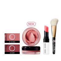 【Bobbi Brown 芭比波朗】秒速澎潤嘟嘟唇組(晶鑽潤色護唇膏+雲朵腮紅8.5g)
