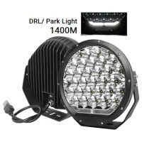 New High Power Ip68 Super Bright Offroad Light Drl 12V 24V 7Inch 65W 9Inch 12000Lm 1 Lux@1900M Led Work Light For Car Truck