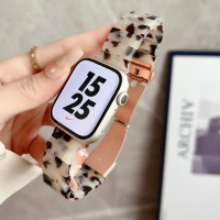 Gelang Jam Penyamaran Resin, Untuk Siri AppleWatch 10, 9, 8, 7, SE, 6, 5, 4, 3, 2, 1, se, se2, ultra