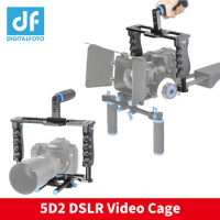 DSLR 5D2 rig 5D3 video camera dslr rig shoulder mount stabilizer steadicam follow focus matte box GH4