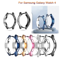 Plating Protective Case For Samsung Galaxy Watch 4 Classic 42mm 46mm Protector Frame Cover TPU Shell For Galaxy Watch4 Case New