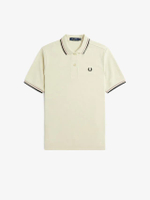 เสื้อโปโลผู้หญิง G3600TWIN TIPPED FRED PERRY SH OATMEAL