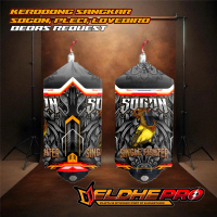 Kerodong Sangkar Sogon, Lovebird, Pleci bebas request!