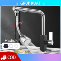 Kran Dapur Sambungan Adapter Faucet Booster Angsa Fleksibel Kran