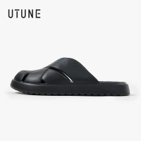 UTUNE, รองเท้าแตะกลางแจ้ง, รองเท้าแตะแฟชั่น, สำหรับผู้ชายหรือผู้หญิง, ทำจากวัสดุ EVA, การออกแบบการทอ