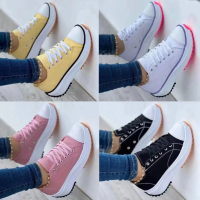 SEPATU SNEAKERS CASUAL WANITA KOREA OR FEMME