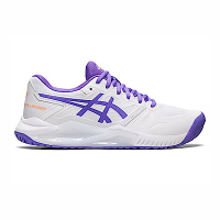 Asics GEL-Challenger 13 [1042A164-104] 女 網球鞋 運動 訓練 穩定 緩震 白 紫