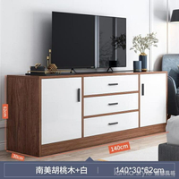 加高款電視櫃實木現代簡約小戶型臥室地櫃客廳經濟型家用電視機櫃