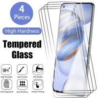 4PCS Screen Protector For Huawei Mate 20 P40 P30 P20 Lite E 5G Protective Glass For Honor X8 50 20 10 Lite 9X Global 20 Pro 8X