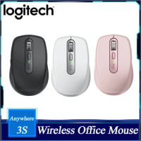 Original Logitech MX Anywhere 3S Wireless Mouse 8000DPI MagSpeed SmartShift Bluetooth Office Mice Precise Tracking Quiet Click