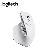 羅技 logitech MX Master 3s ForMac 無線智能滑鼠-淺灰