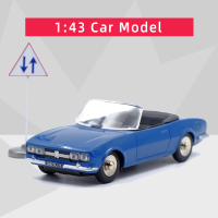 Dinky ของเล่น Peugeot 504 Convertible รถโลหะผสม Diecast Vintage รถรุ่น1:43ของเล่นสำหรับของขวัญเด็กการศึกษา Collection