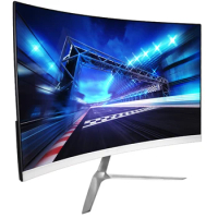 24/27/32 inch wide monitor professional gaming monitor 1920*1080 frameless LED curved screen computer monitor