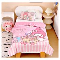 MY MELODY Sanrio  |輕柔凉感冷氣被  冰涼被 150 x 200 cm 被+ 1枕頭套