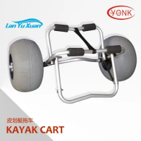 kayak accessories,Kayak Trolley,Beach trolley cart with Balloon wheel