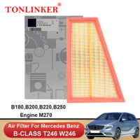 TONLINKER Air Filter A2700940004 For Mercedes Benz B Class T246 W246 2011-2018 B160 B180 B200 B220 B250 M270 Car Accessories