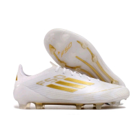 Sepatu Bola F50 Adizero White Gold FG