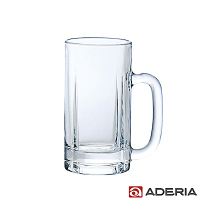 ADERIA 日本進口玻璃啤酒杯 500ML - 適量款