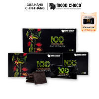 Mood Choco Set 4 Loại Socola Mood Choco - Quà Tặng Tinh Tế Đầy Ý Nghĩa Hộp 24 Gói 4 Hương Vị Cacao N