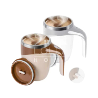 Mug Pengaduk Otomatis Mug Pengaduk Otomatis Cangkir Kopi Stainless Steel Mug Pengaduk Otomatis Cawan