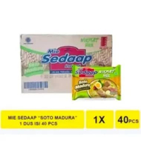 BLIAM SEDAAP MIE INSTAN 1DUS SEDAP GORENG/INDOMIE GORENG 1(40)/INDOMIE KUAH /INDOMIE JUMBO 24 1DUS S