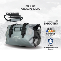 Blue Mountain DeepDive 45L Duffel Dry Bag Offshore Splashproof Travel Backpack Adjustable Shoulder S