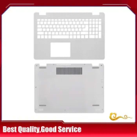 YUEBEI New/Orig For Dell Inspiron 15 3501 3505 Laptop Palmrest Upper /Bottom Case,White