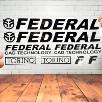 Cutting Stiker Federal Variasi Sepeda Sticker Frame Aksesoris Body Style Outdoor - Motorcycle