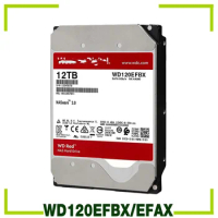 For WD 12TB 12T 3.5" 7200RPM Red Disc Plus Network Server NAS Hard Drive WD120EFBX/EFAX