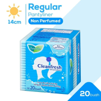 Laurier Pantyliner Cleanfresh Non Perfume isi 20 PCS
