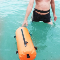 防水包潛水10米雙棲跟屁蟲游泳包救生圈耐磨漂流溯溪浮潛雙肩背包
