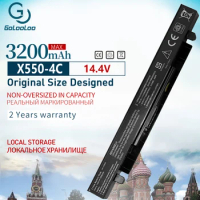 Golooloo 14.8v 3300mAh battery For Asus A41-X550A X550CC A41-X550 X450 X550 A450 A550 R409 x550c F450 X550A X550CA F550 X550L