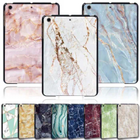 For Apple iPad Mini 1/2/3 A1432 A1454 A1490 A1491 A1600 A1601 - tablet PC Plastic Printed marble pattern Slim Stand Case Cover