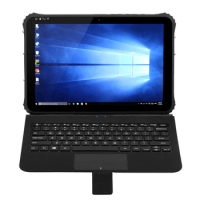 Win 10 Pro 12.2 inch rugged tablet with QR scanner unbreakable military grade Multi Interface laptop fanless computer