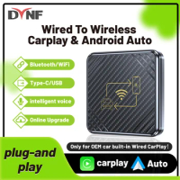 Android Auto AI Box Wireless Android Auto Adapter Carplay Dongle Bluetooth WIFI Plug And Play per VW Audi Toyota Honda