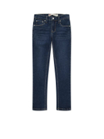 กางเกงยีนส์เด็กโตผู้ชาย Skinny Taper Jeans สี Machu Picchu