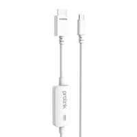 โปรลิงค์ MP406 USB Type-C to HDMI Cable Computer ออกจอ TV (HDMI Port) ยาว 2 เมตร โปรลิงค์ รับประกันศ