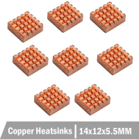 800PCS / Lot RHS-03 Pure Copper Heatsinks 14 x 12 x 5.5mm RAM Heatsink Xbox 360 VGA Card DDR DDR2 DDR3