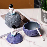 Astronaut Ashtray Creative ashtray for home cute cartoon astronaut Ashtrays Women and Men iqos ashtray Space Dream Series