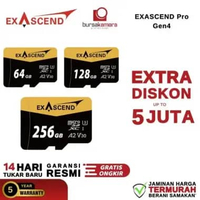 EXASCEND Catalyst micro SD card V30 64GB 128GB 256GB 64GB