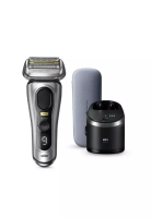 Braun BRAUN - 9577cc 6合1 乾濕兩用電動鬚刨 連自動清洗座 和充電盒 啞光銀色(平行進口)