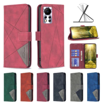 Wallet Flip Leather Case For Infinix Hot 11 11s 11 NFC 11 Play 10 Play Note 11 Pro Zero X Pro Zero X Neo Smart 6 Case Cover