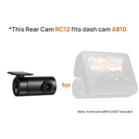 for 70mai New Rear Camera RC12 ONLY for 4K A810 Car DVR and Support Parking Recording for 70mai New Rear Camera RC12 CPL filter