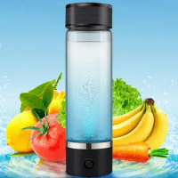 Hydrogen-rich Water Benefits Portable Hydrogen Water Bottle Generator for Travel Exercise Skin Health Quick for Metabolism
