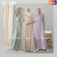 Gamis Nibras NB B99 Baju Gamis Wanita Dewasa Gamis Muslimah Kekinian