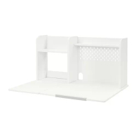 BERGLÄRKA 桌面/層板, 白色, 100x70 公分